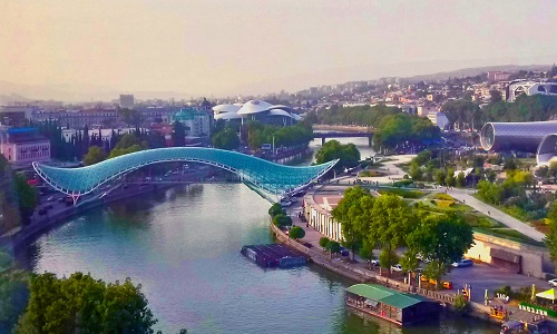 http://CoolGeorgia.com мост Мира, Тбилиси